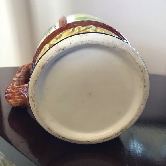 FINAL SALE Vintage 1960’s Busch Gardens Los Angeles Ceramic Hand Painted Mug - Picture 4 of 6